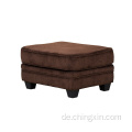 Modernes Stoff Sofa Hocker Wohnzimmer Ottomane